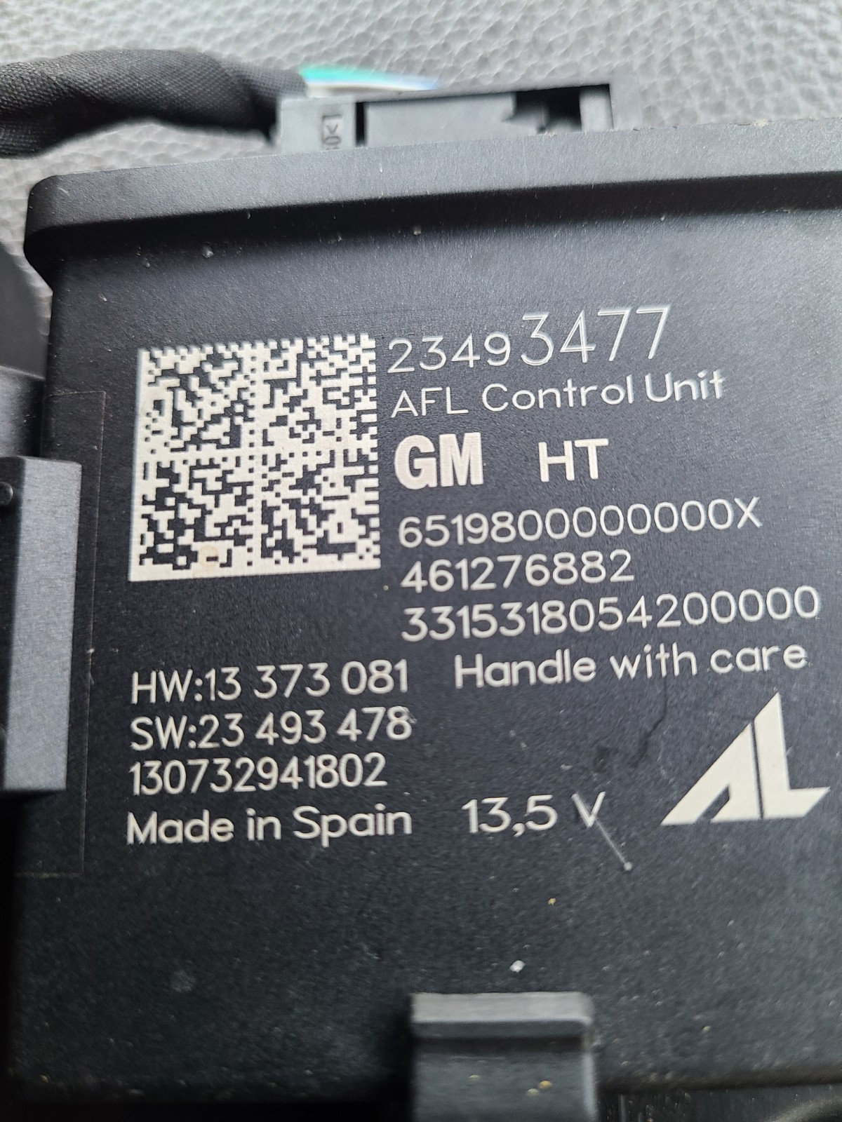 AFL Control Unit