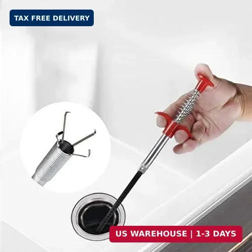 DR.PEN Flexible Grabber Claw Pick Up Reacher Tool (Drain Clog Remove Tool), With