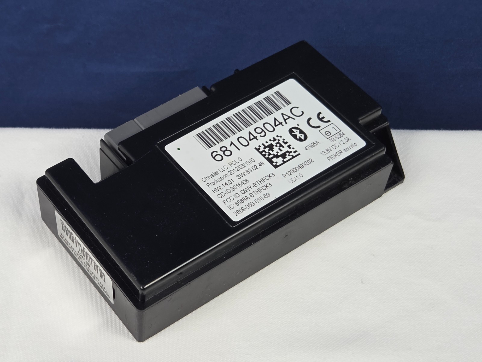 🏅 2011 - 2018 Chrysler Dodge Jeep Uconnect Telematics Control Module 68104904AC