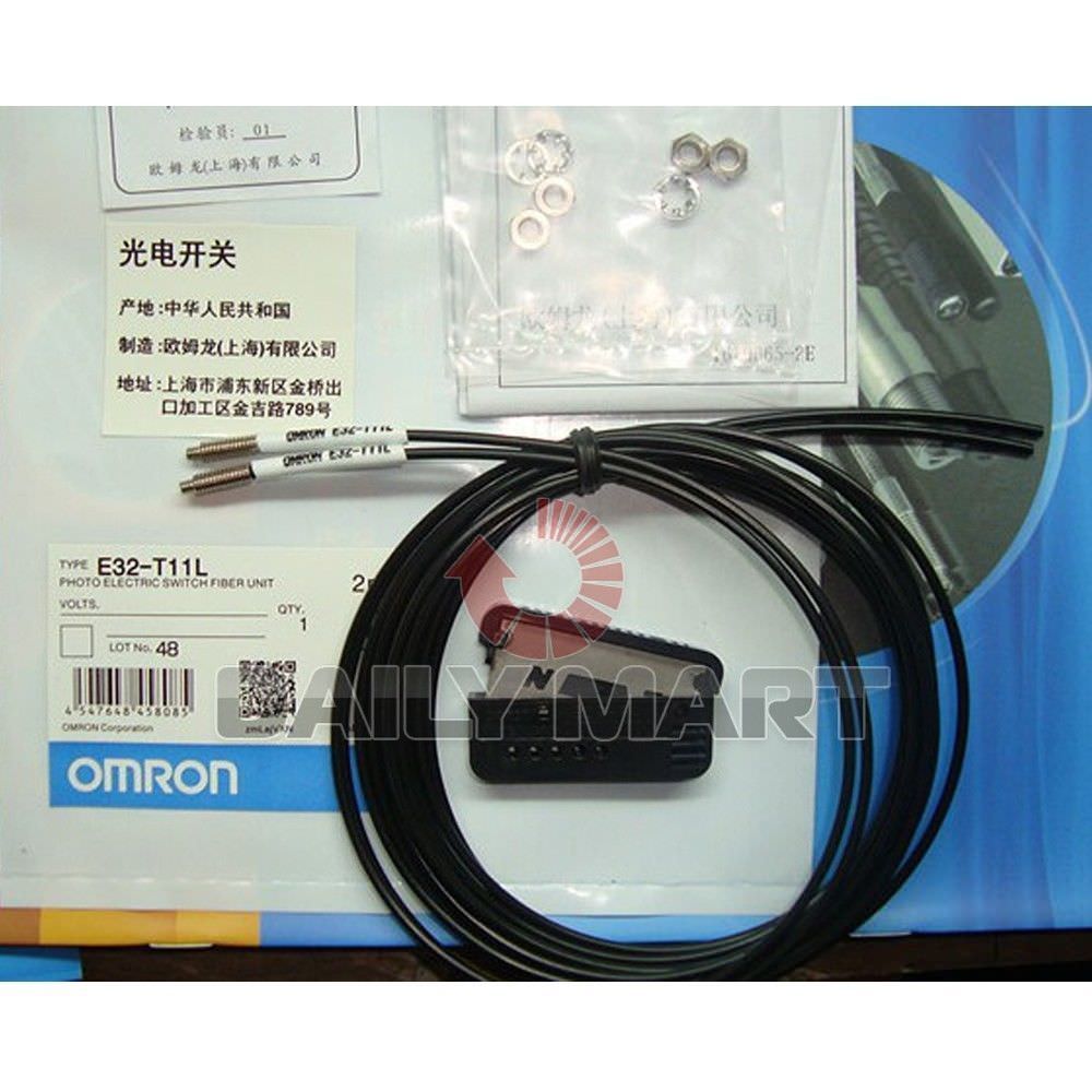 Omron NEW E32-T11L E32T11L Photoelectric Switch Fiber Unit Sensor