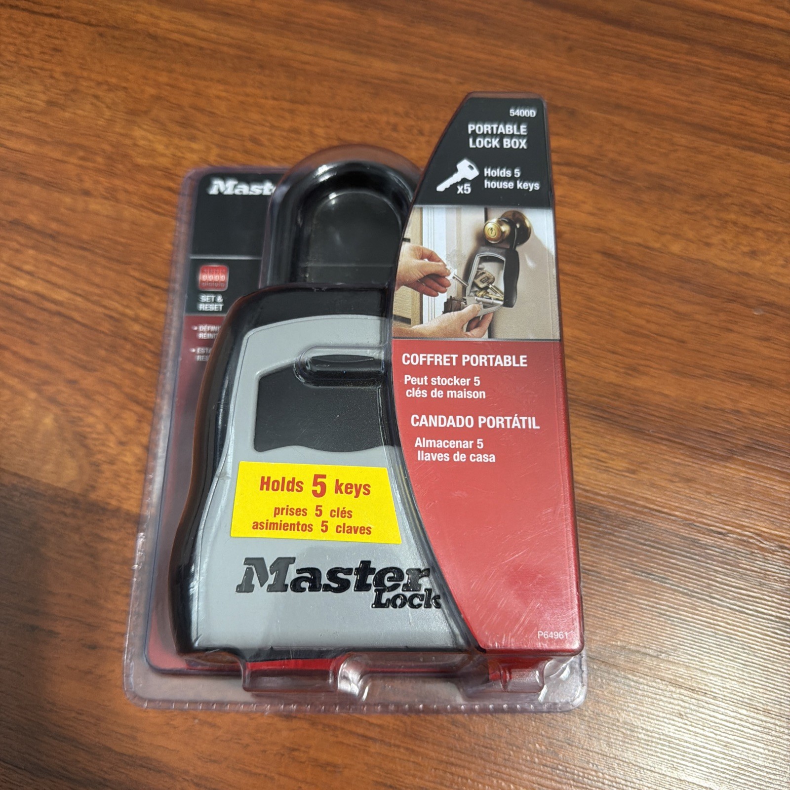 Master Lock 5401D Wall Mount Key Safe Lock Box - NEW Factory Sealed