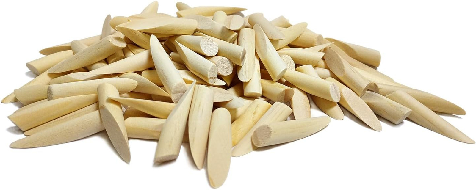 100 Pcs Solid Wood Pocket Hole Plugs, Pine Wood Plugs for Pocket Hole Jig
