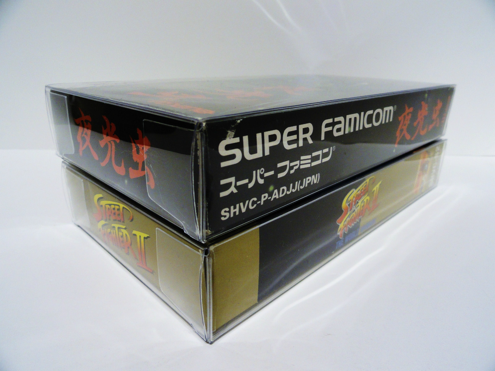 25 Box Protectors For SUPER FAMICOM Video Games Clear Custom Cases SFC CIB