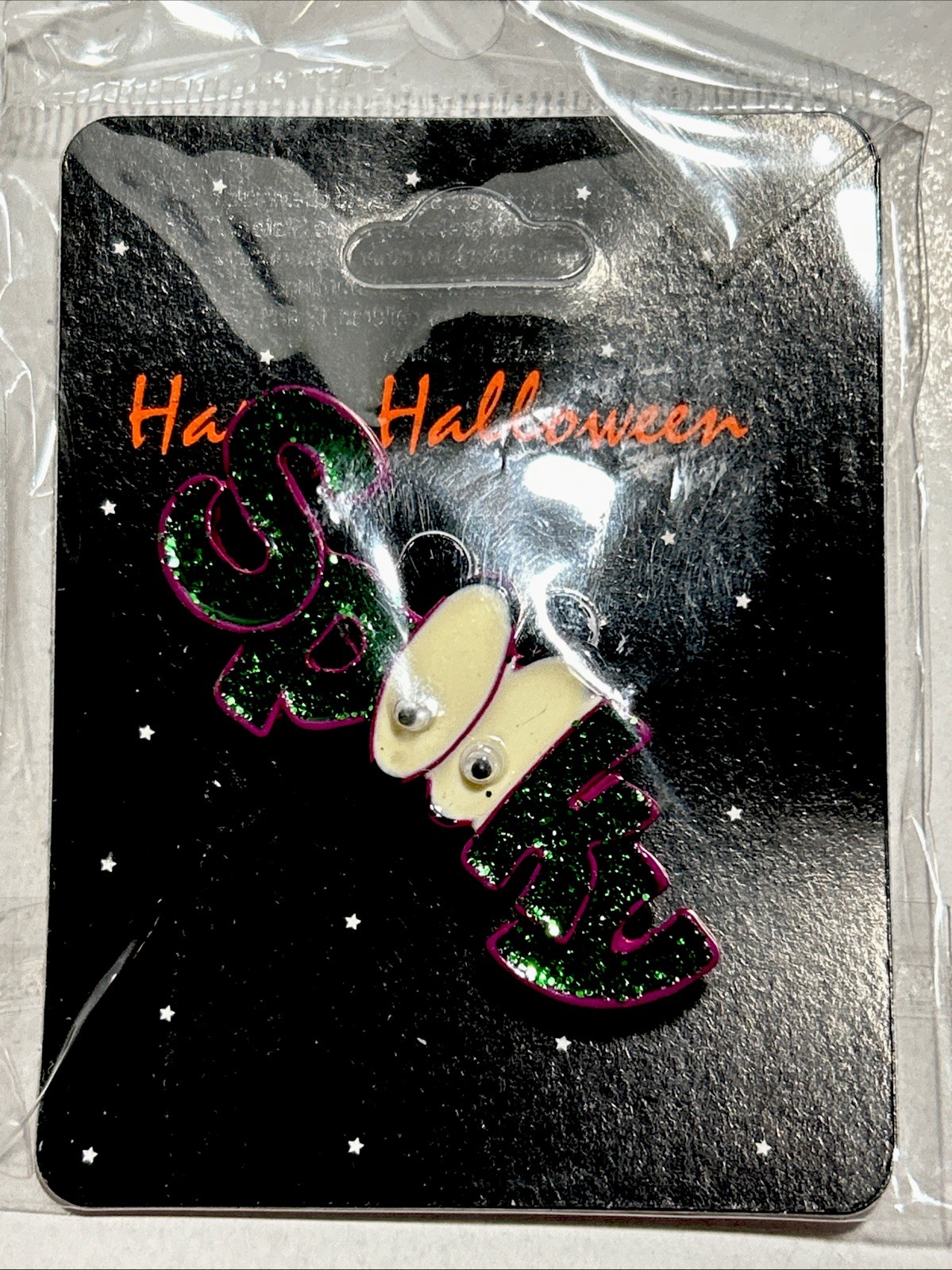 Spooky Lapel Pin Halloween Giftware NEW!