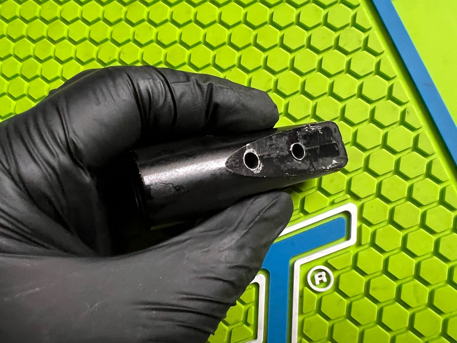 UNIVERSAL ANGLED PAINTBALL MARKER ASA - BLACK