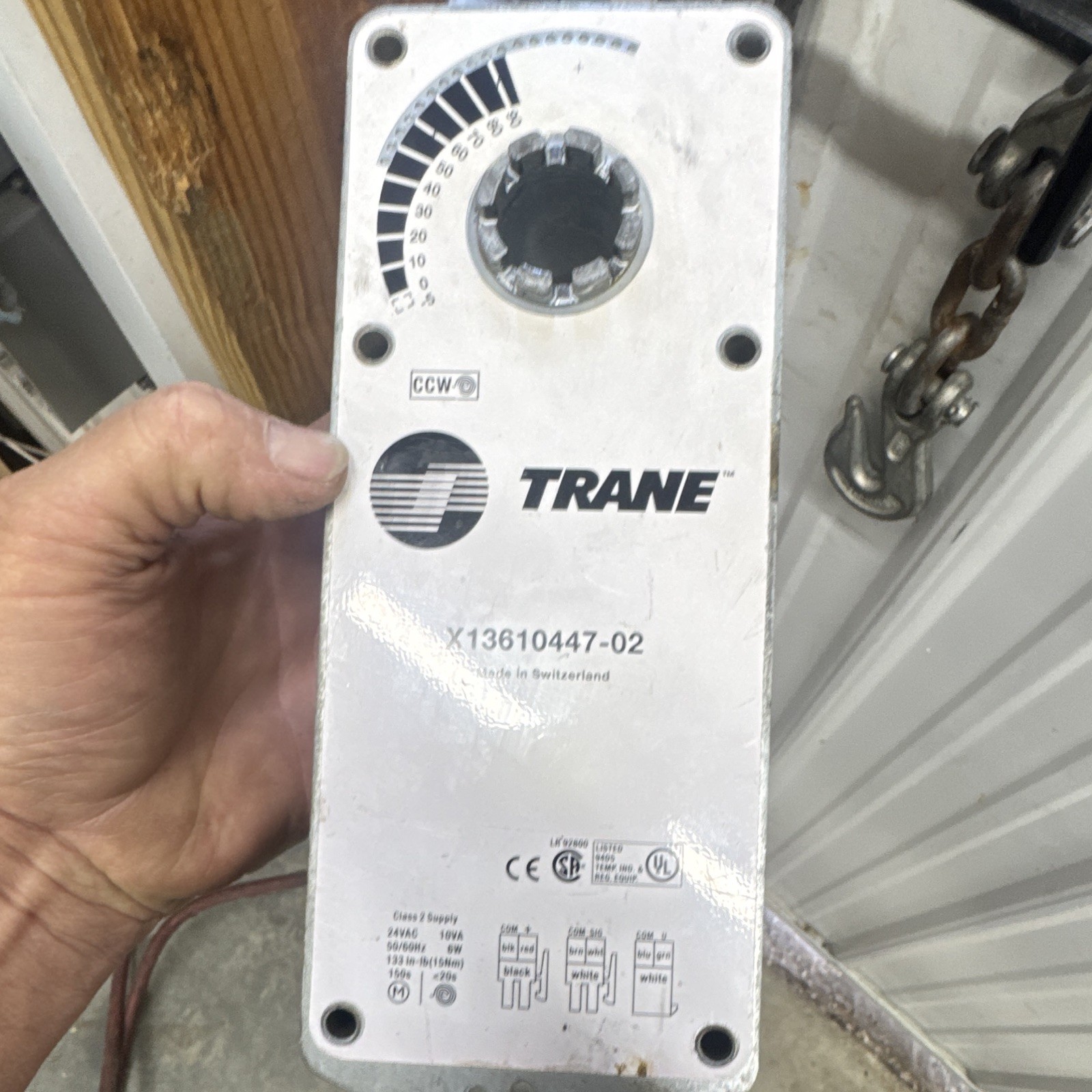 Trane X13610447-02 Rotary Actuator Control Module 24VAC 10VA Adjustable