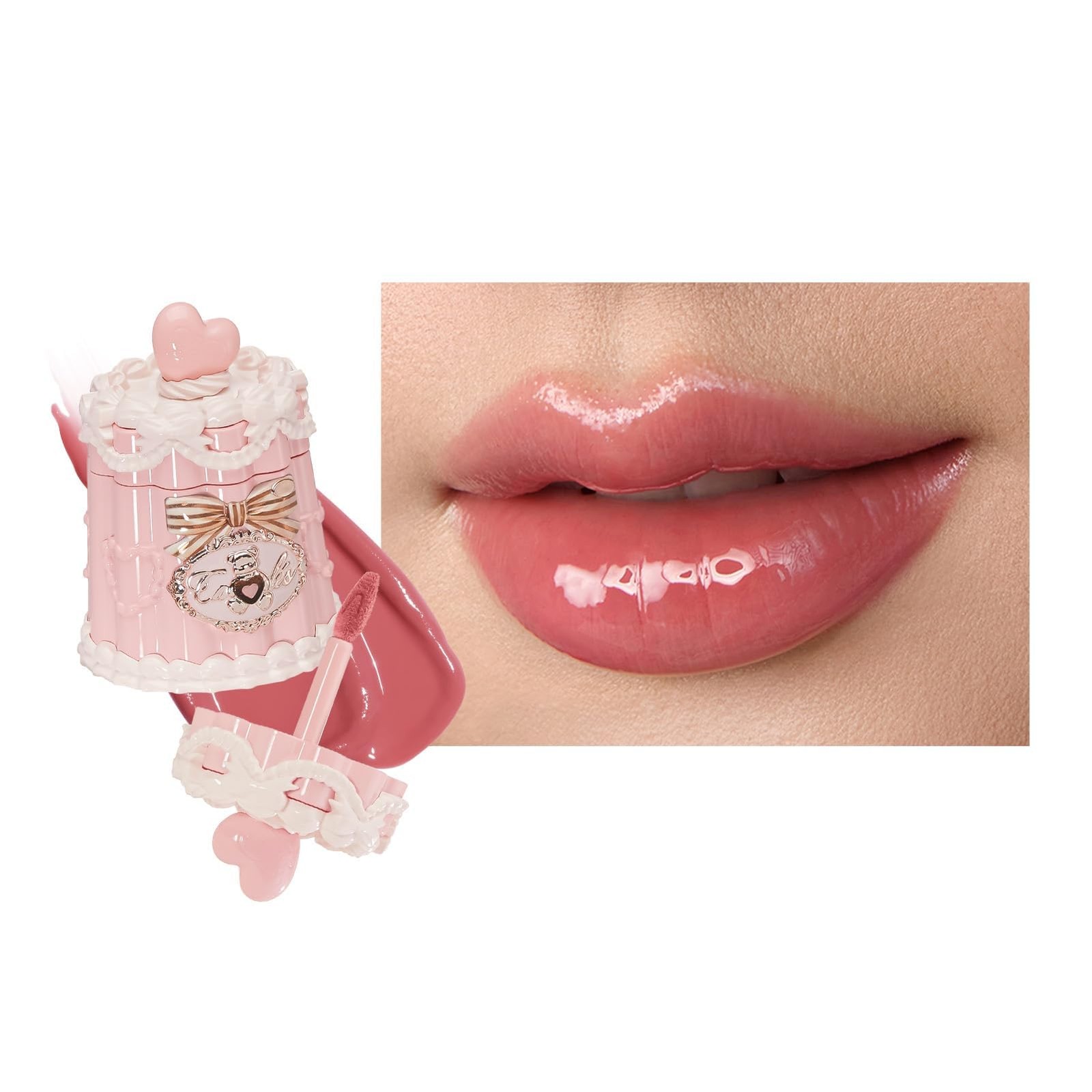 Flower Knows The Sweetie Bear Coating Lip Jelly Soft Moisturizing Tinted Lip Glo