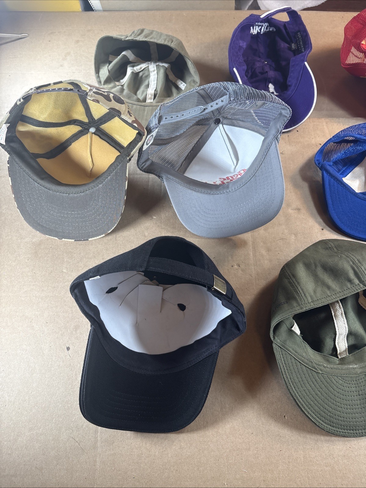 Sport Fishing Cap Lot Adjustable Hat Vintage Outdoors Bass Rapala Camping 22G17