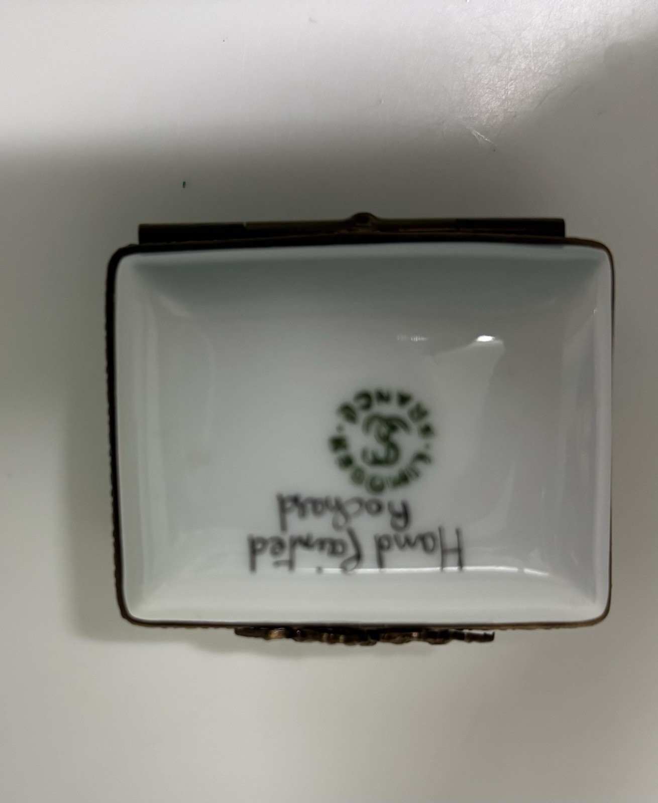 Limoge Handpainted Trinket Box