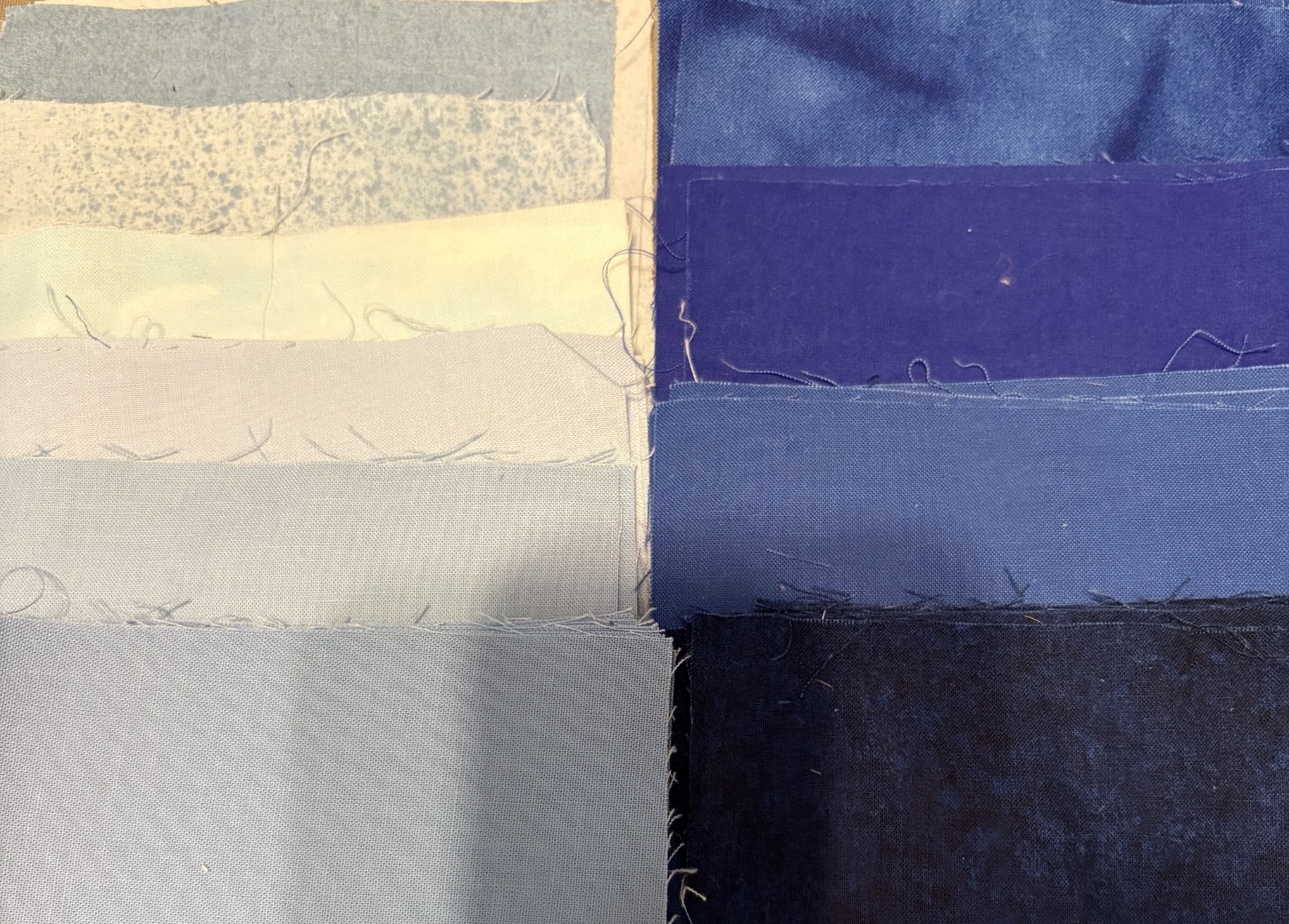 Blue Variety 5" Squares Charm Pack - 75 - 5" Squares in Pack