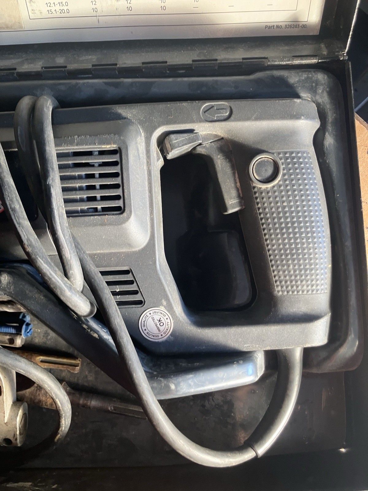 Electric Hammer Drill with Case and Accessories