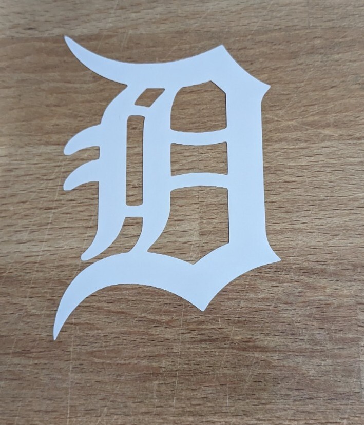 Detroit Tigers vinyl decal