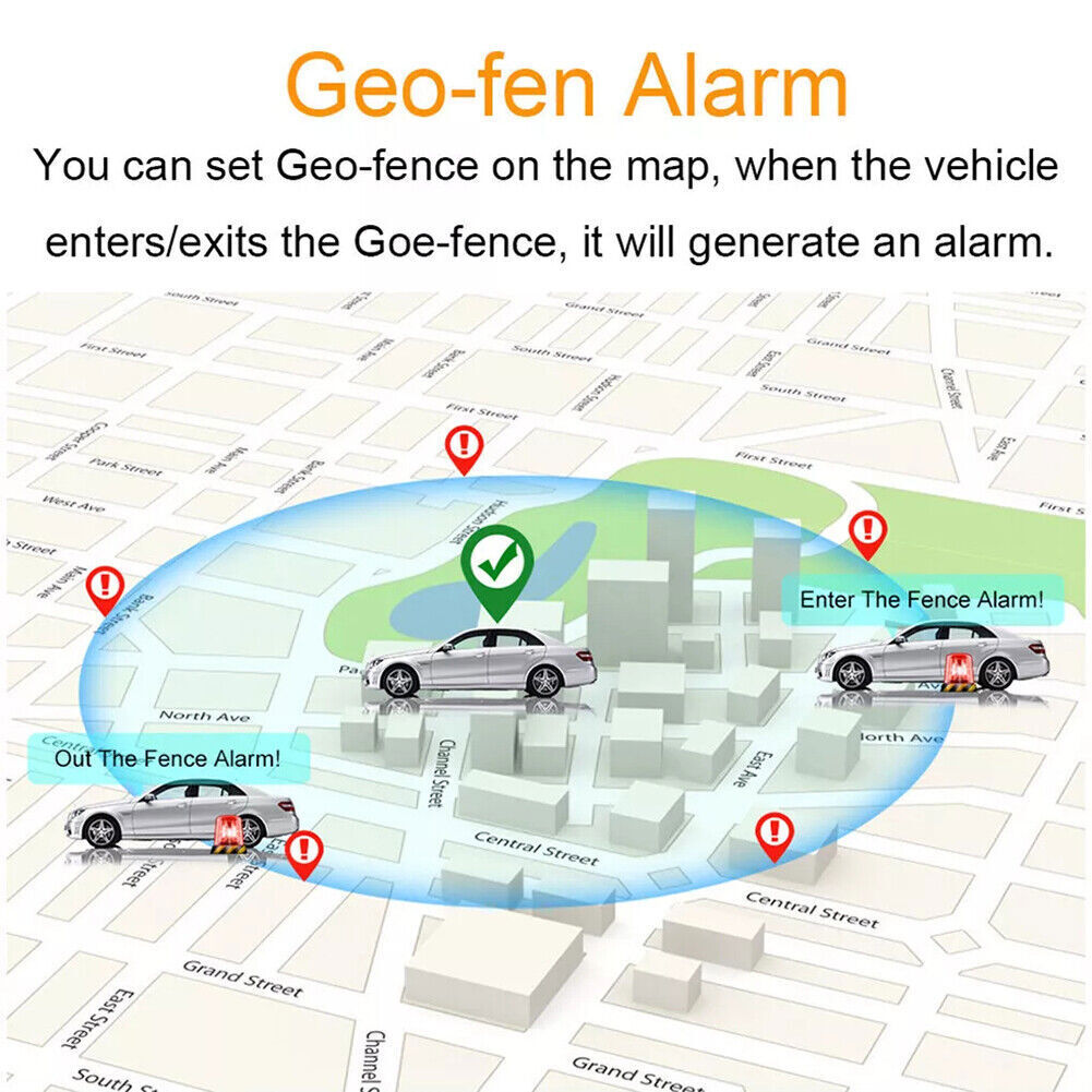 4G Car GPS Tracker Real-time Tracking Locator Device Remote Control Anti Theft