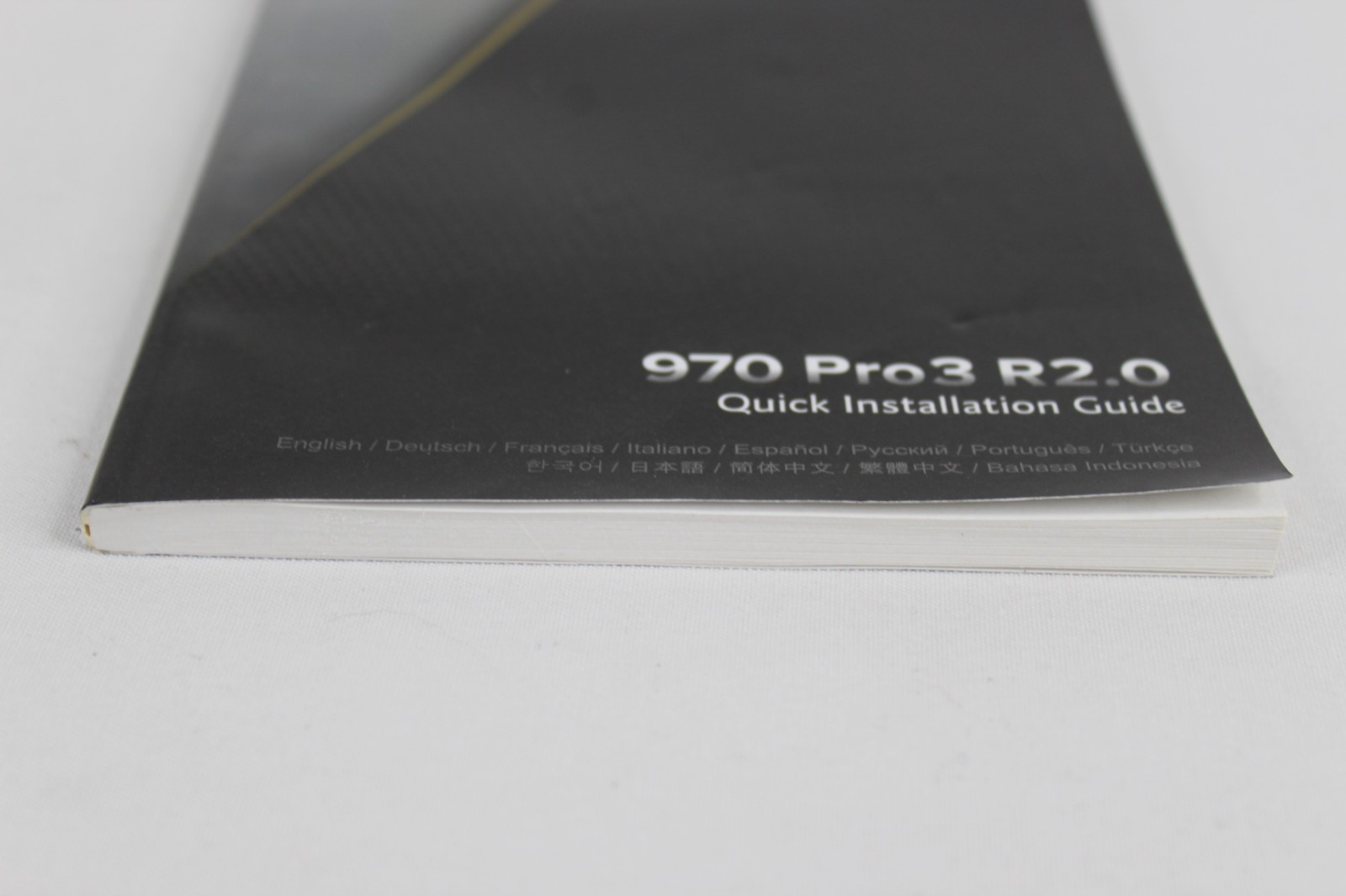 ASRock 970 Pro3 R2.0 Quick Installation & Software Setup Guide Multi-Language