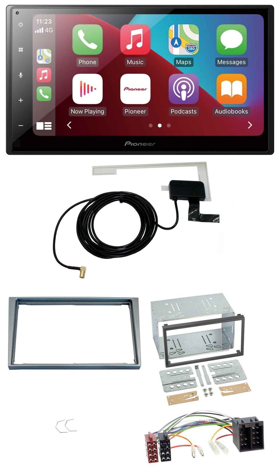 Pioneer USB Bluetooth DAB MP3 2DIN Car Stereo For Vauxhall Vivaro Combo C Corsa C Ome