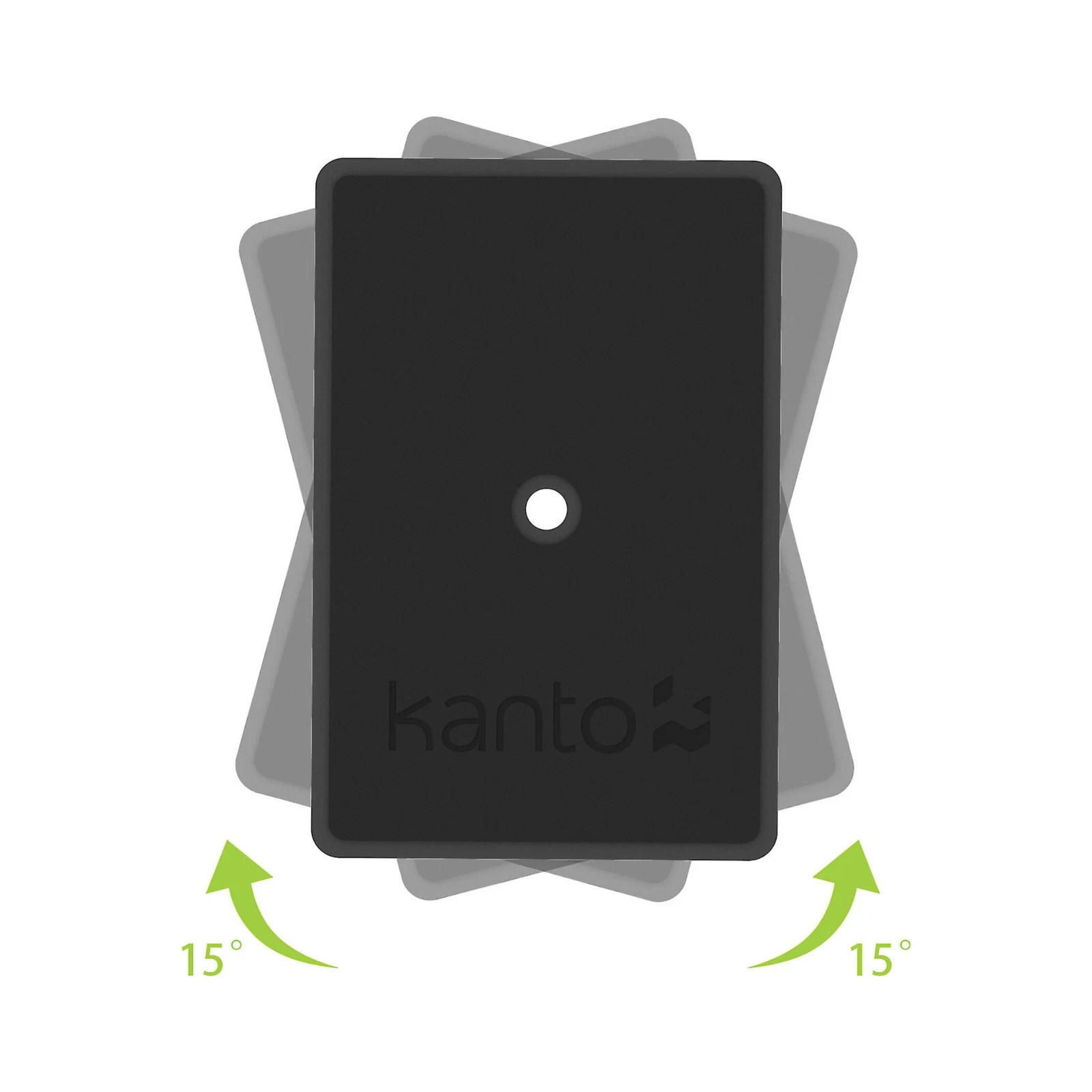 Kanto SP9 - 9" Desktop Speaker Stands (Pair), Easy Cable Management - Black