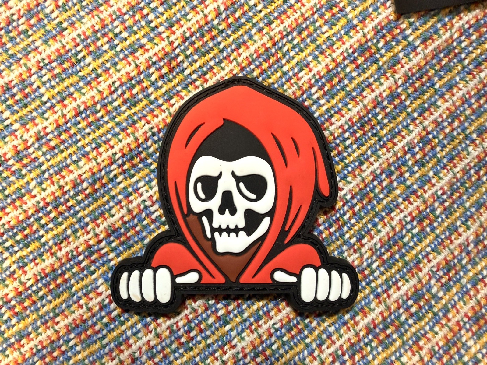 Data Crew - Bigg Pocket Reaper XL RE - RE PVC Patch - Super Rare - Sold Out