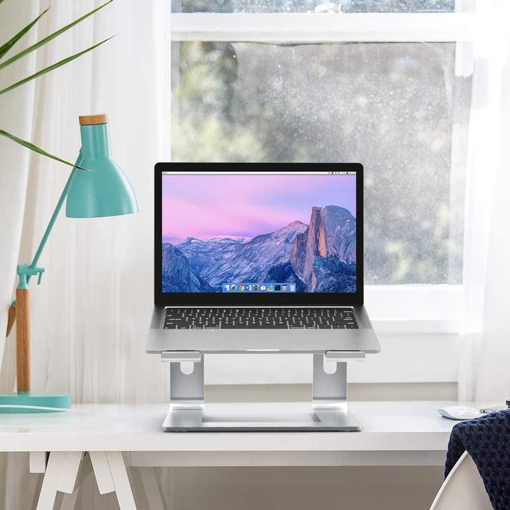 LS03 Aluminum Laptop Stand, Ergonomic Detachable Computer Stand, Notebook Riser