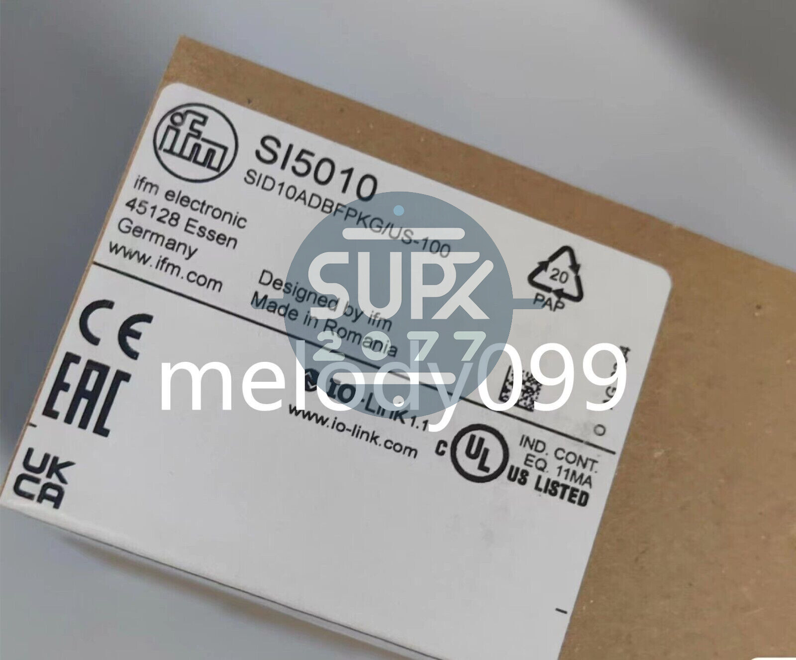 New IFM SI5010 Electronic Flow Sensor Switch SI 5010 * *Free Shipping#YC