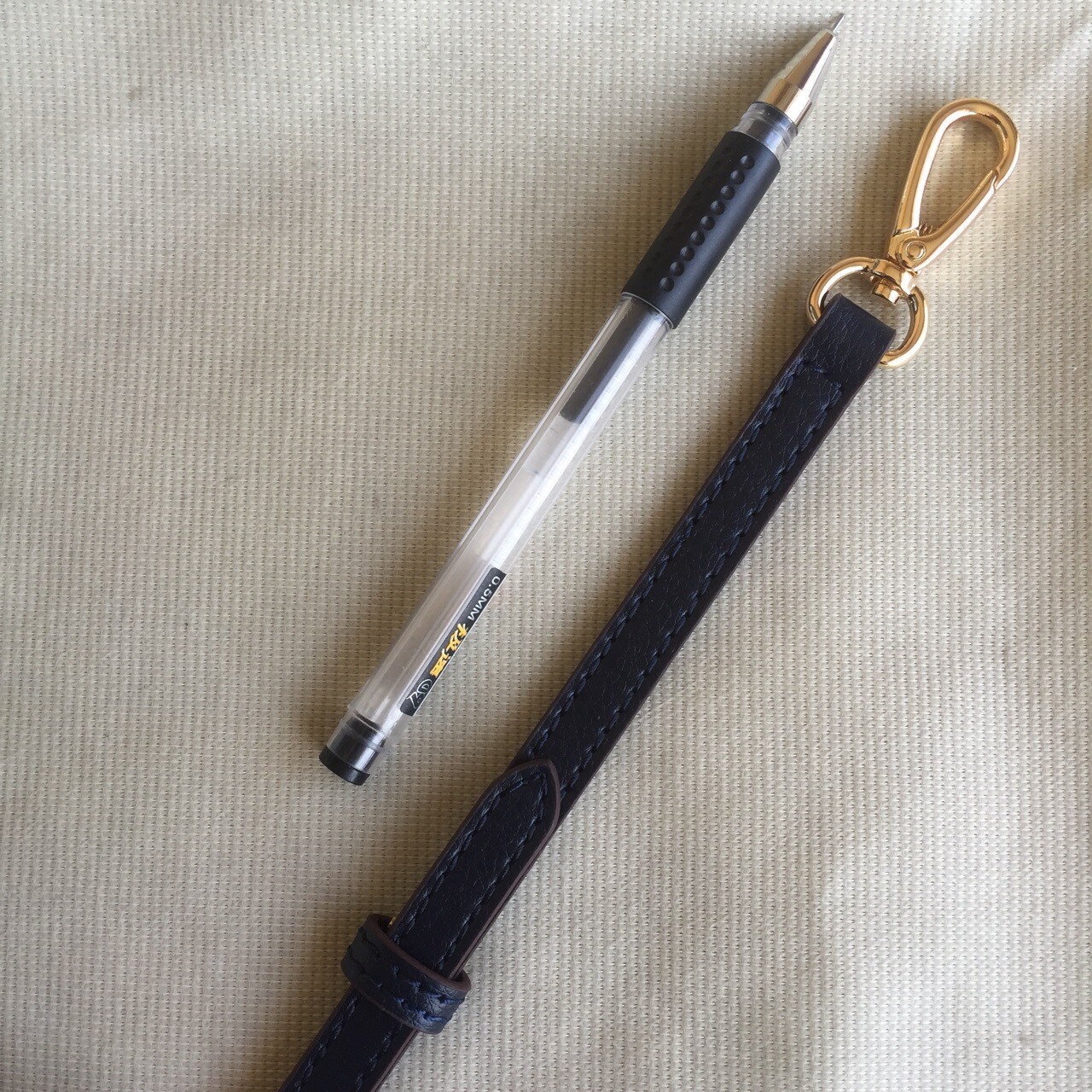 130CM Navy Crossbody Leather Shoulder Strap Replacement