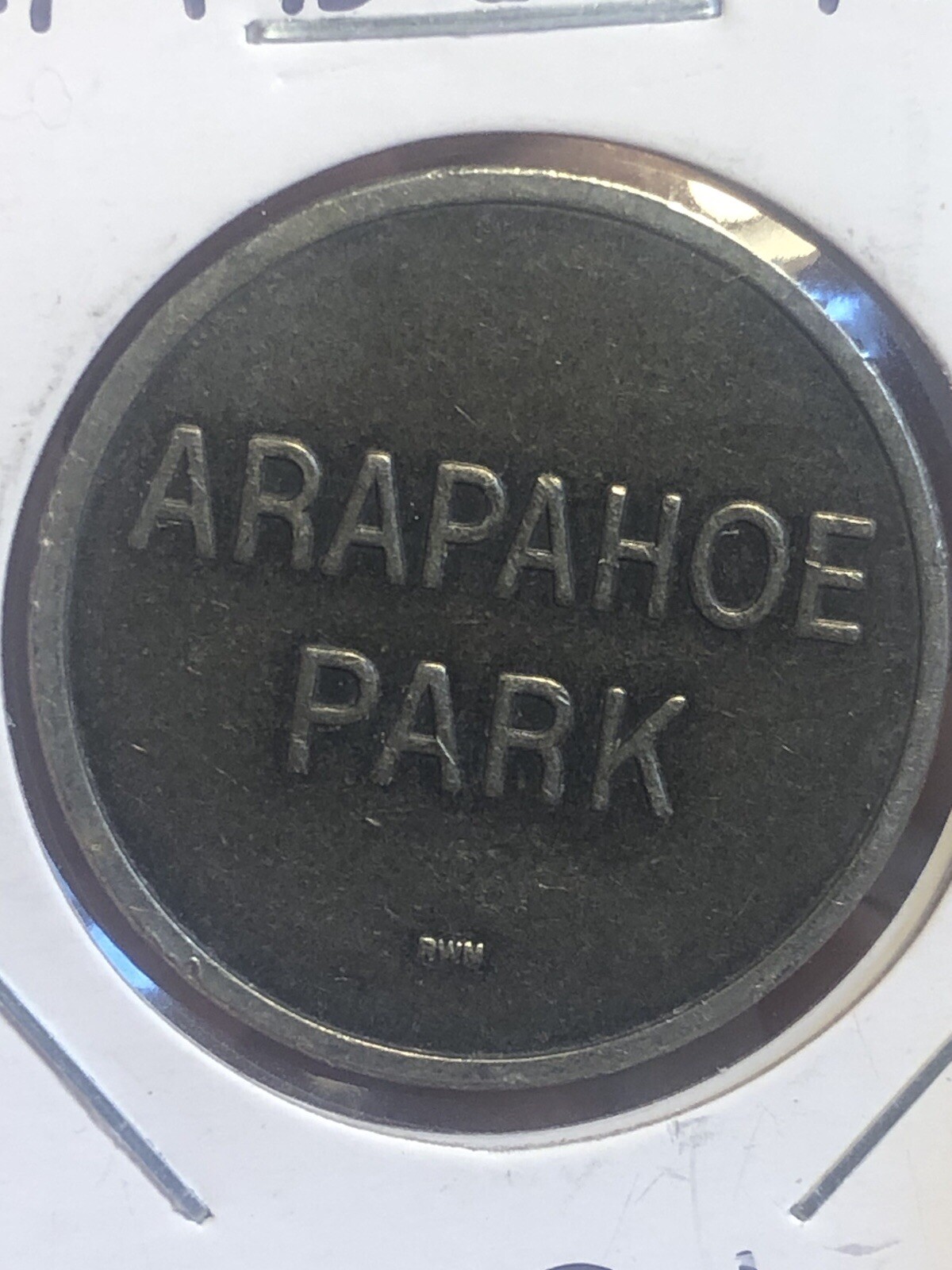 Advertisement Token - Arapahoe Park - Aurora, Colorado