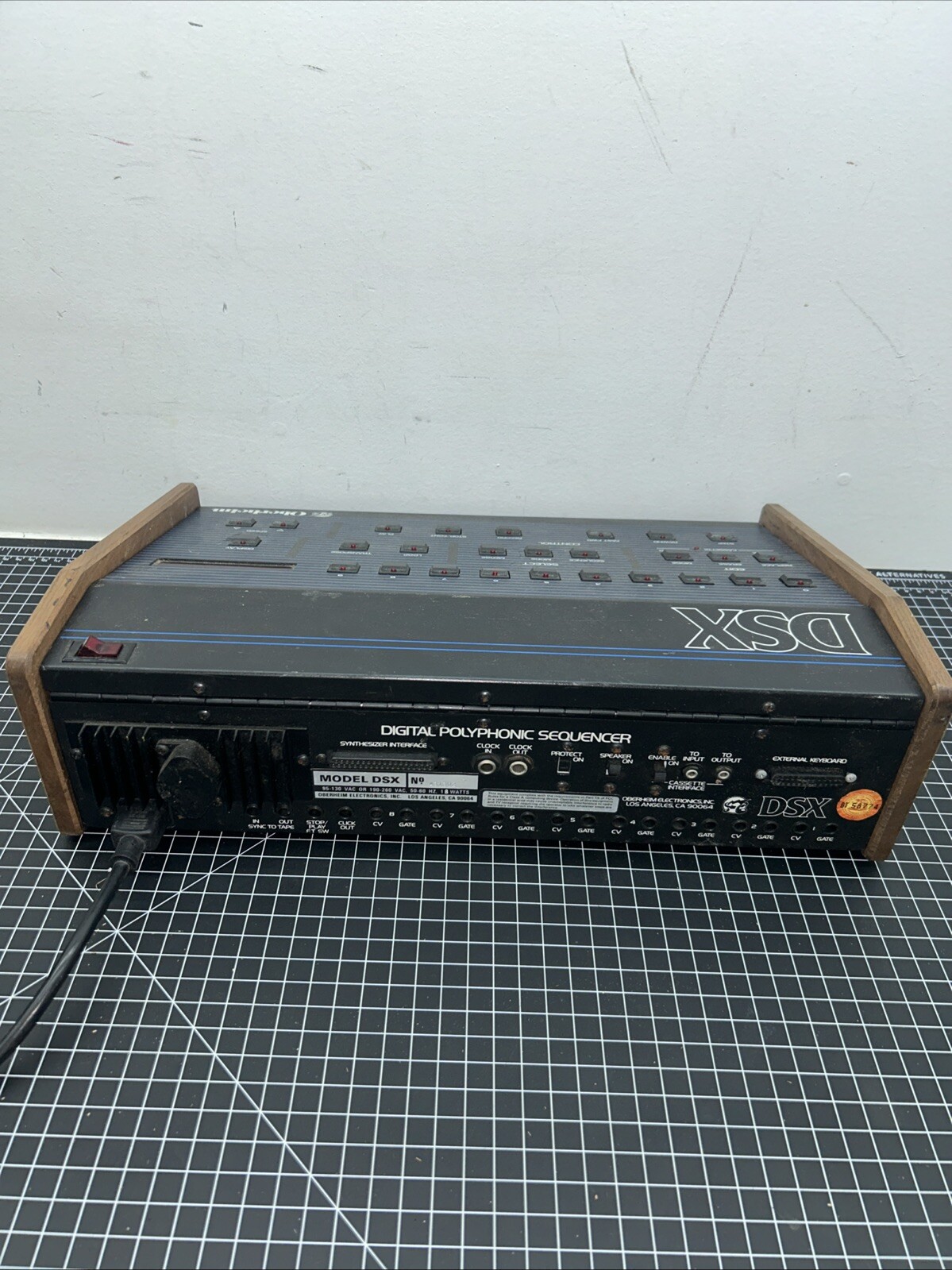 Oberheim DSX Digital Polyphonic Sequencer