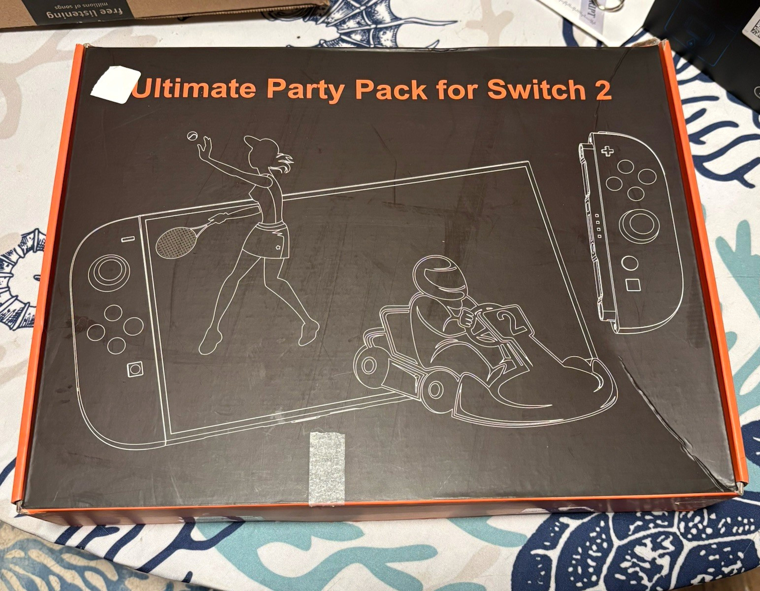 Ultimate Party Pack for Switch 2 Bundle: Wheels, Grips, Rackets, Clubs, Caps