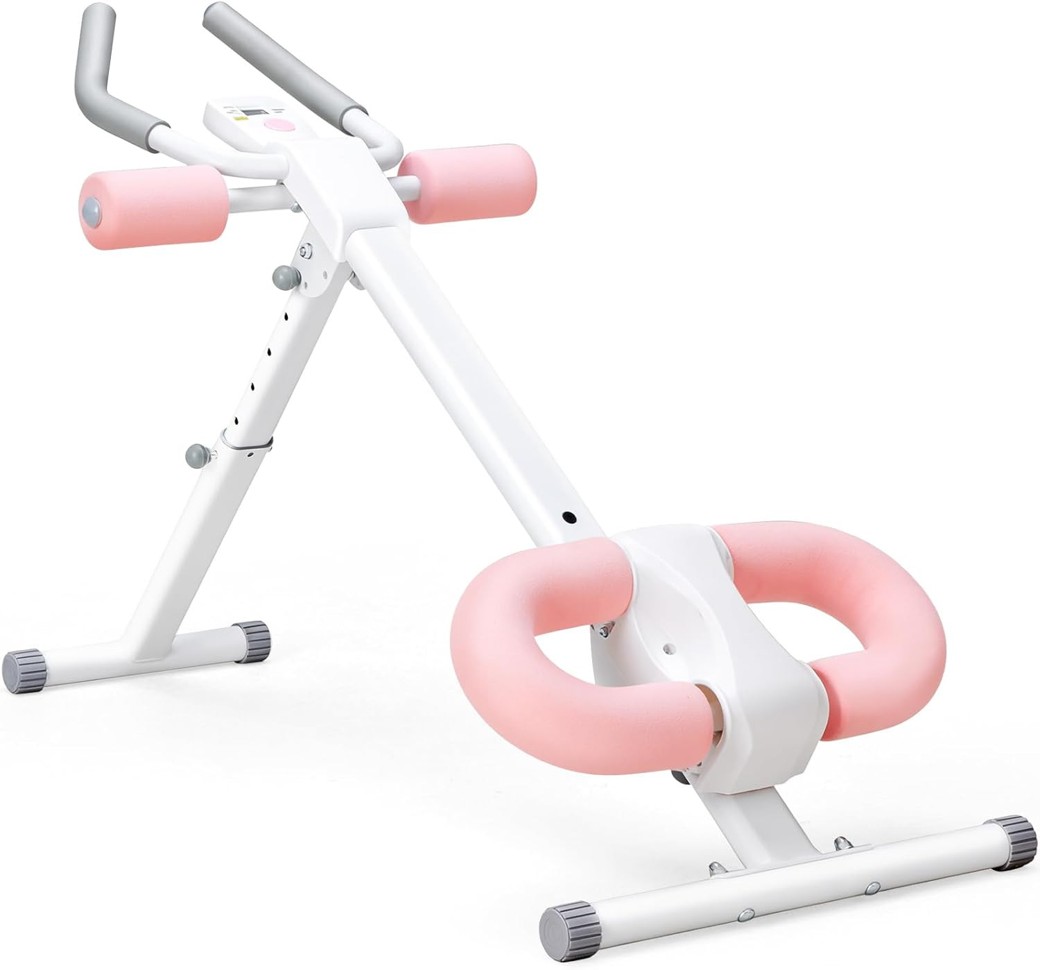 Ab Machine, Ab Workout Equipment for Home Gym, Adjustable Abdominal Trainer for