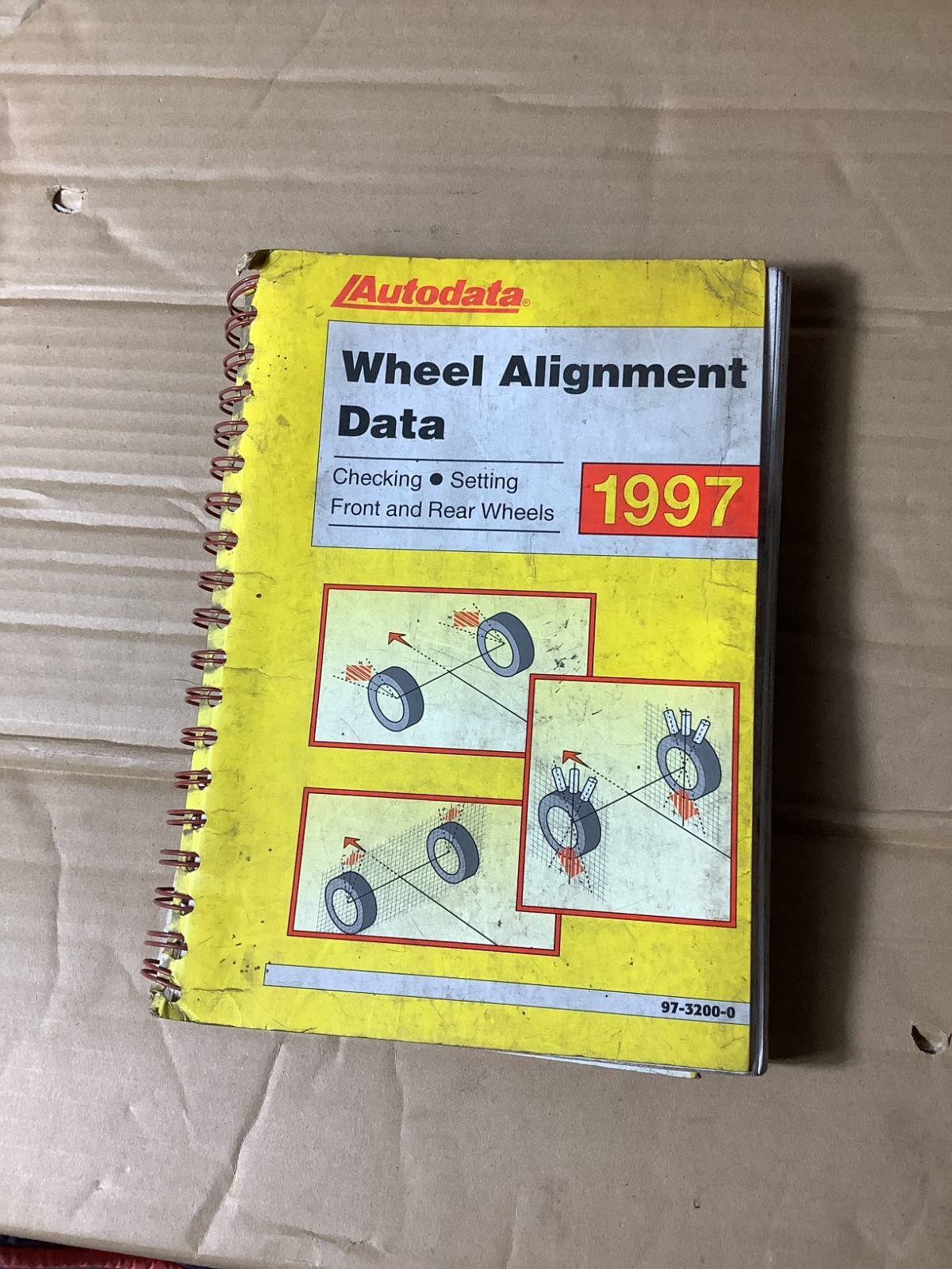 Autodata Wheel Alignment Data Workshop Manual 1997 Book Y353