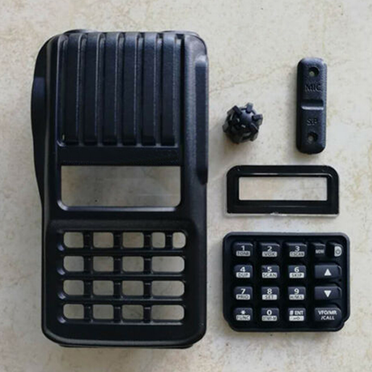 Replacement Front Outer Case Housing Cover Compatible with IC-V80E Radio