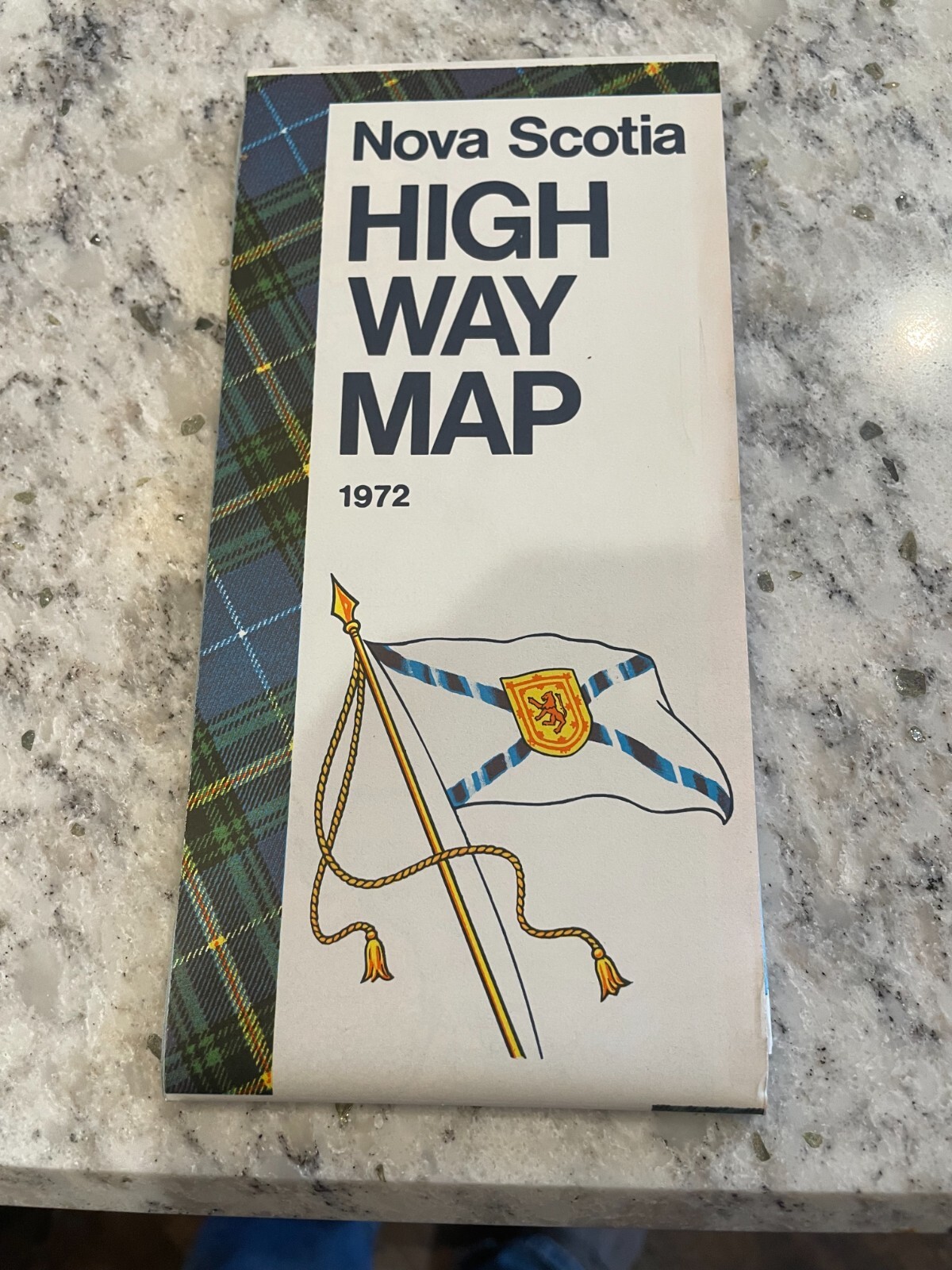 1972 Nova Scotia Highway Map