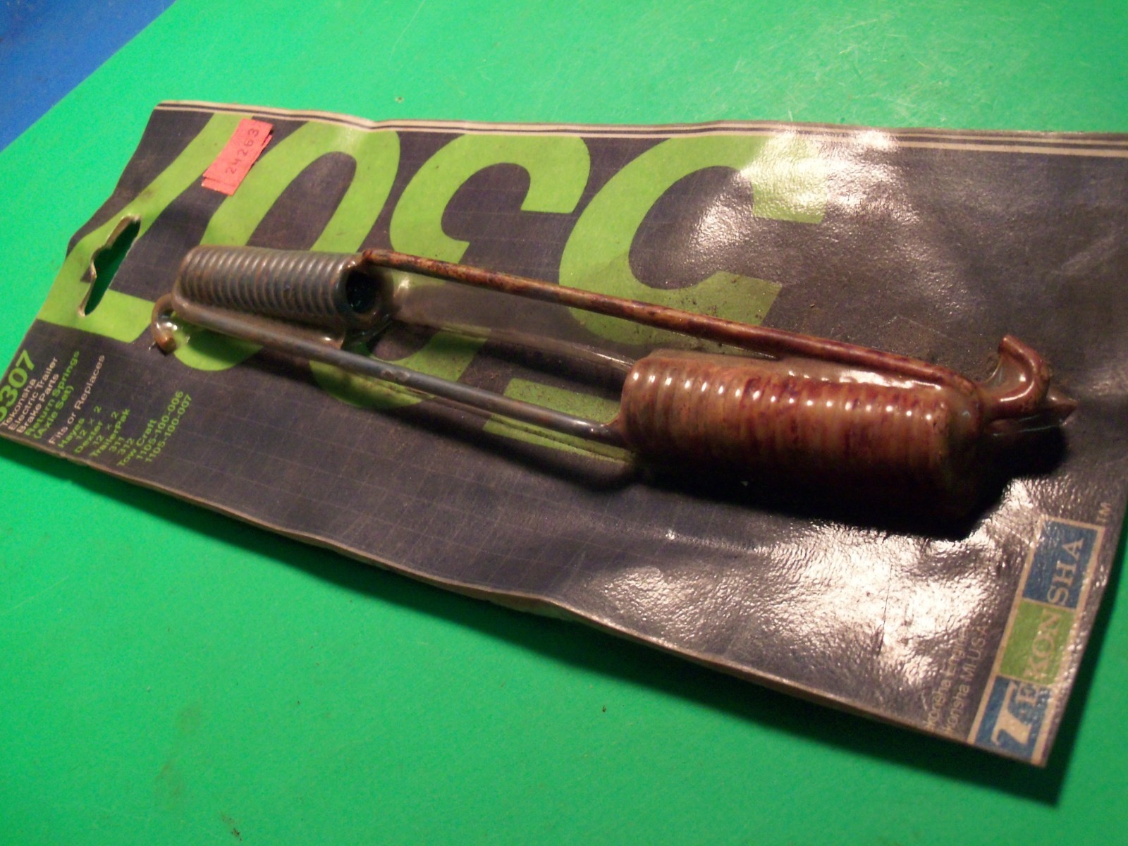 Tekonsha Electric Trailer Brake Parts Return Springs  (Axle Set) 5307 RUSTY CV6