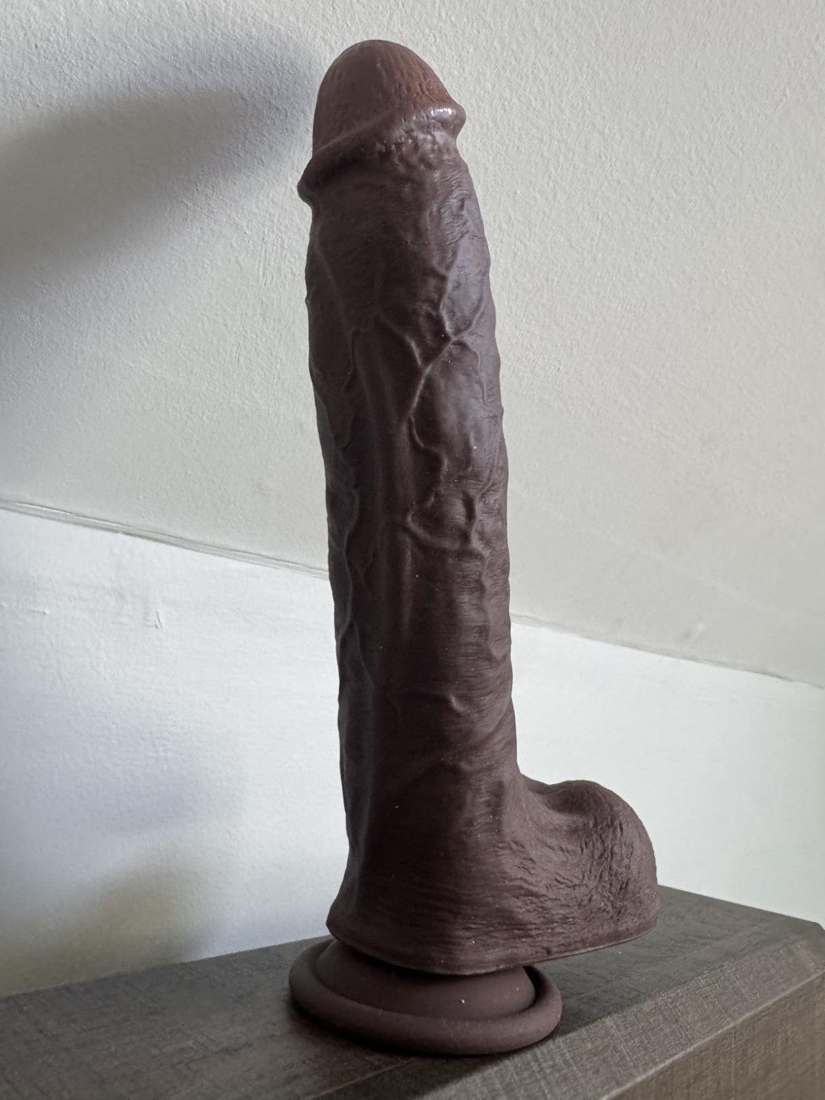Liquid Silicone Realistic Dildo Suction Cup Thick Dong Sex Toy for Women Anal