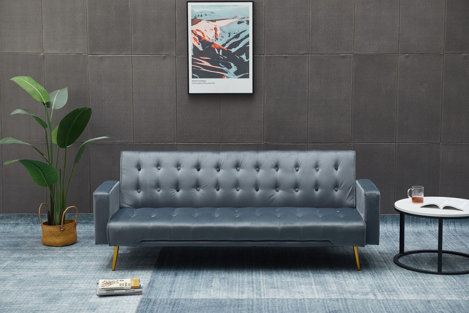SOFA BED - DARKGREY