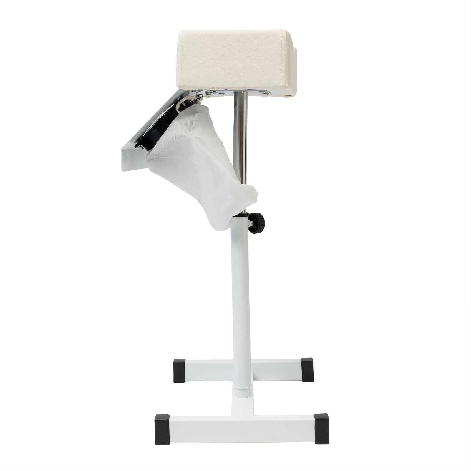 Adjustable Nail Chair With Vacuum Cleaner Freestanding Salon Footrest Lift Stool