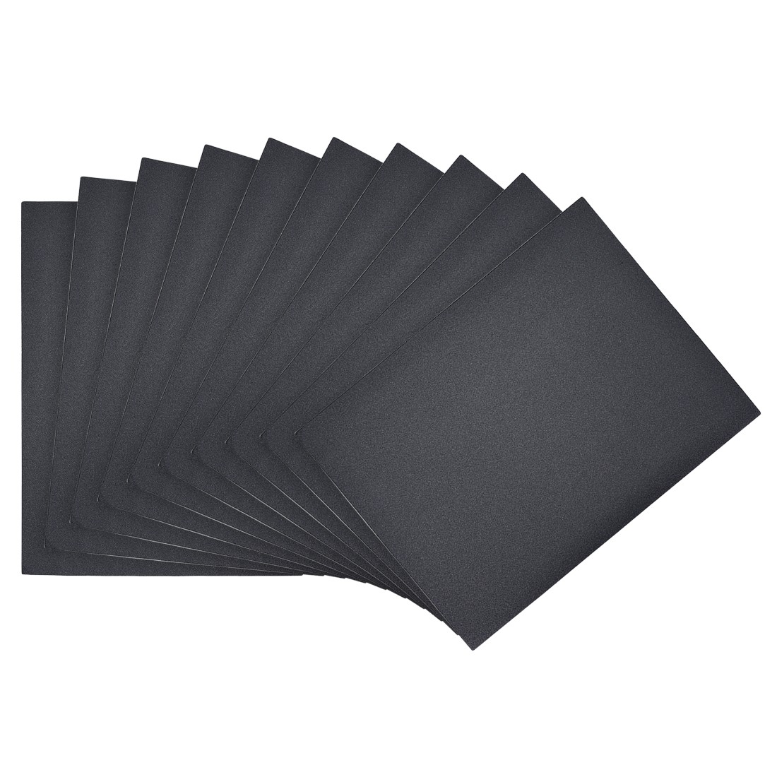 10pcs Waterproof Sandpaper Wet Dry Sand Paper Grit of 280 11 x 9 Inch