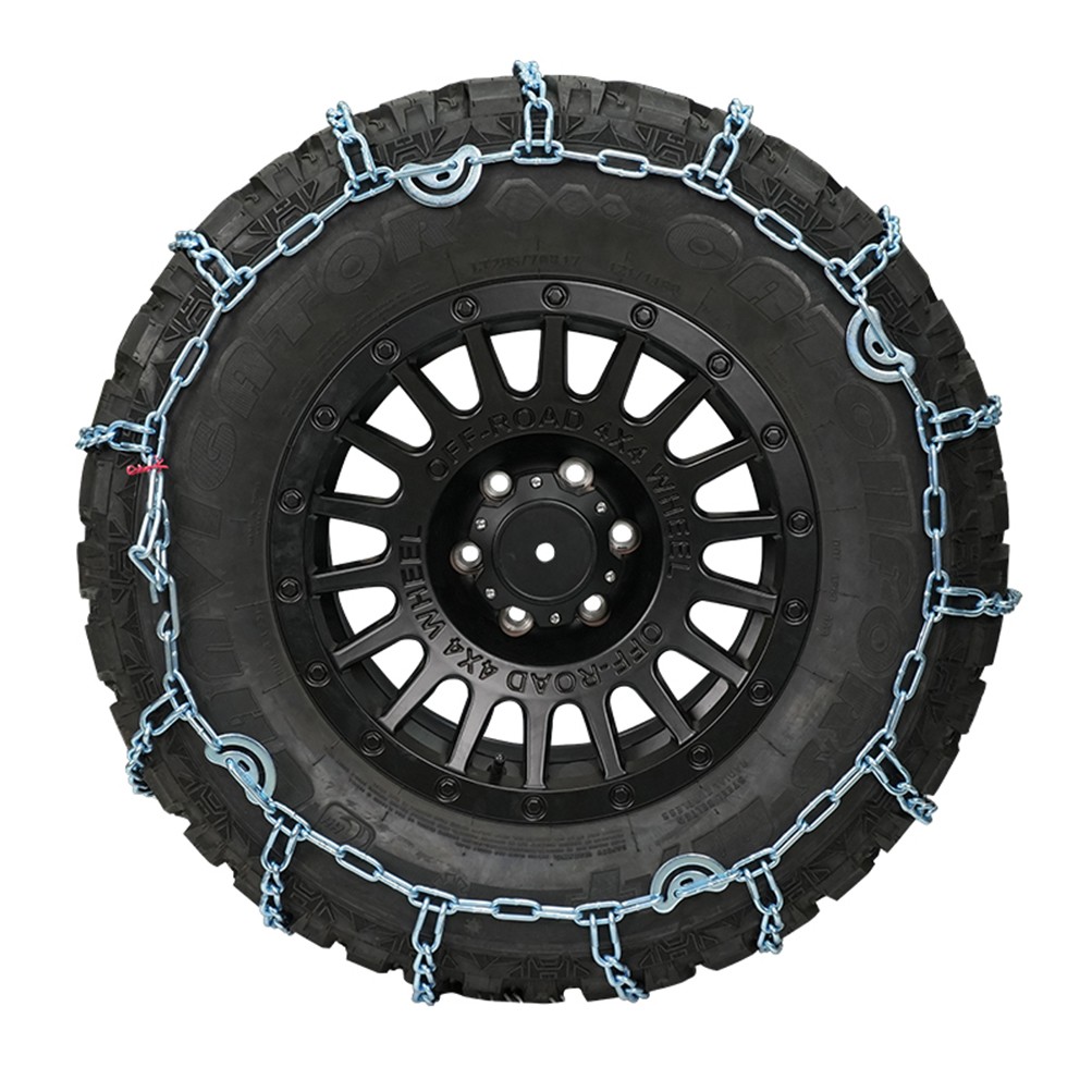 SCITOO Security Chain Quik Grip Light Truck CAM LSH Tire Traction Chain Set of 2