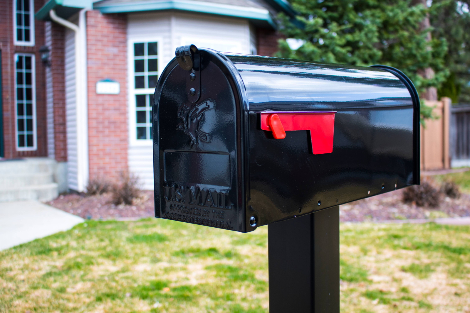 Architectural Mailboxes Elite Galvanized Steel, Medium, Post-Mount Mailbox