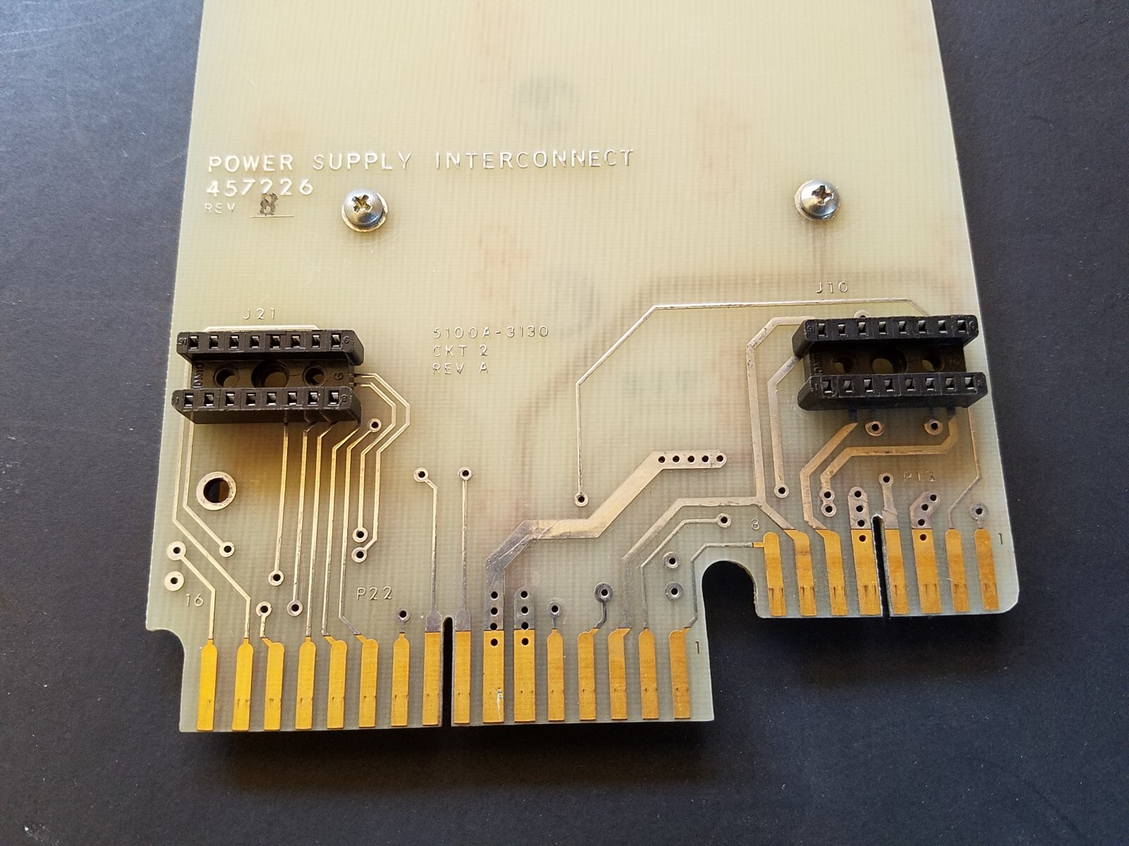 FLUKE 5100B Calibrator 457226 POWER SUPPLY INTERCONNECT Board