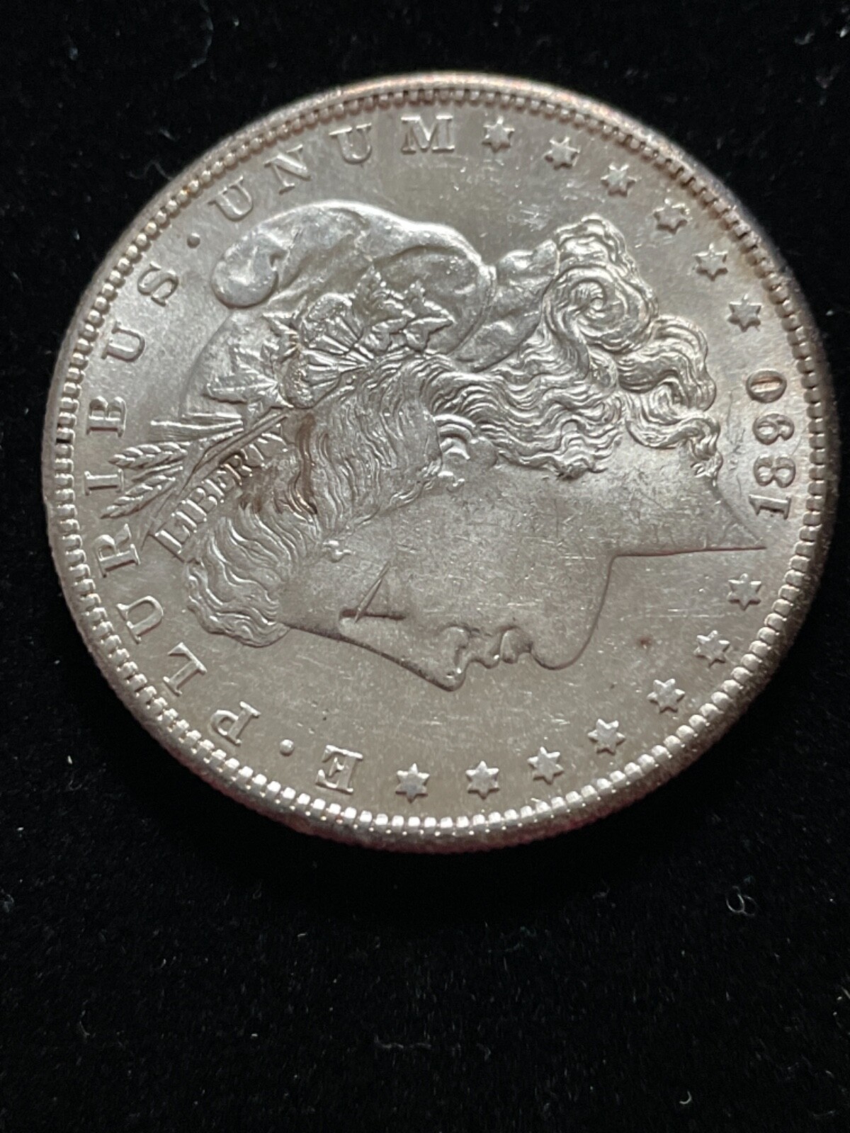 Morgan Silver Dollar 1890 S
