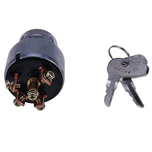 Ignition Switch 99178C1 with 2 Keys Compatible withCase Tractor 235 245 255