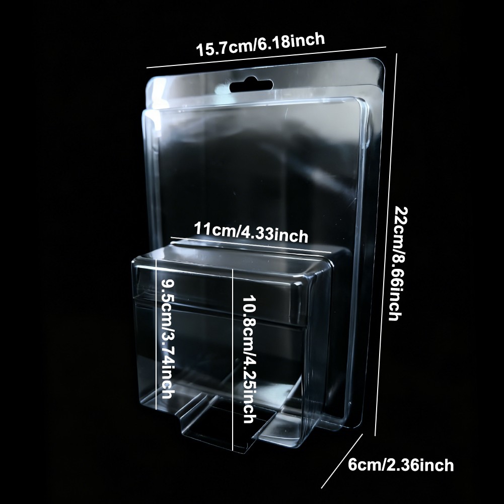 10-100x Clear Protector Case Plastic Display For MINI GT Mijo Diecast Model Car