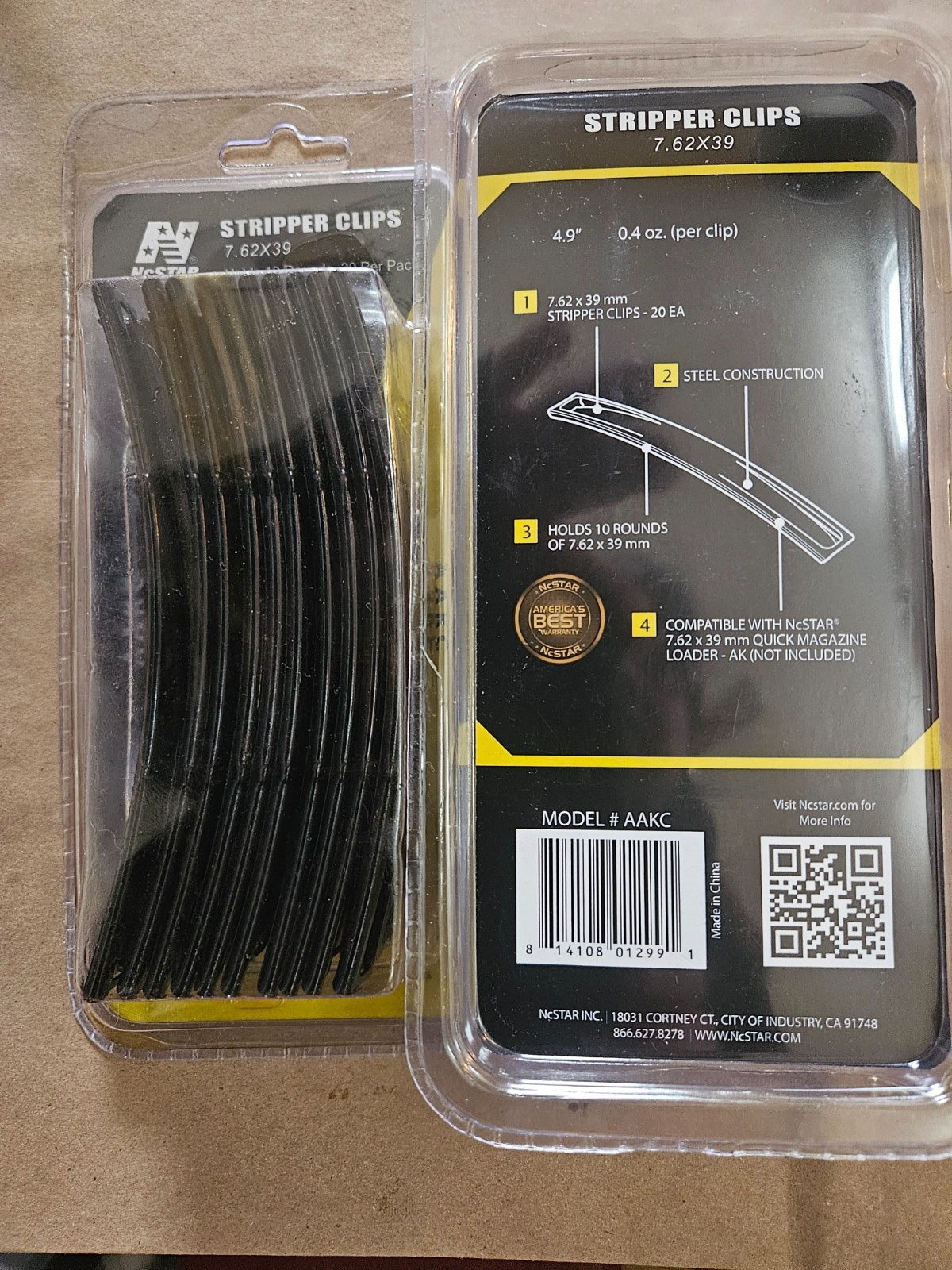 set of 20 stripper clips - new  7.62X39 by NC Star