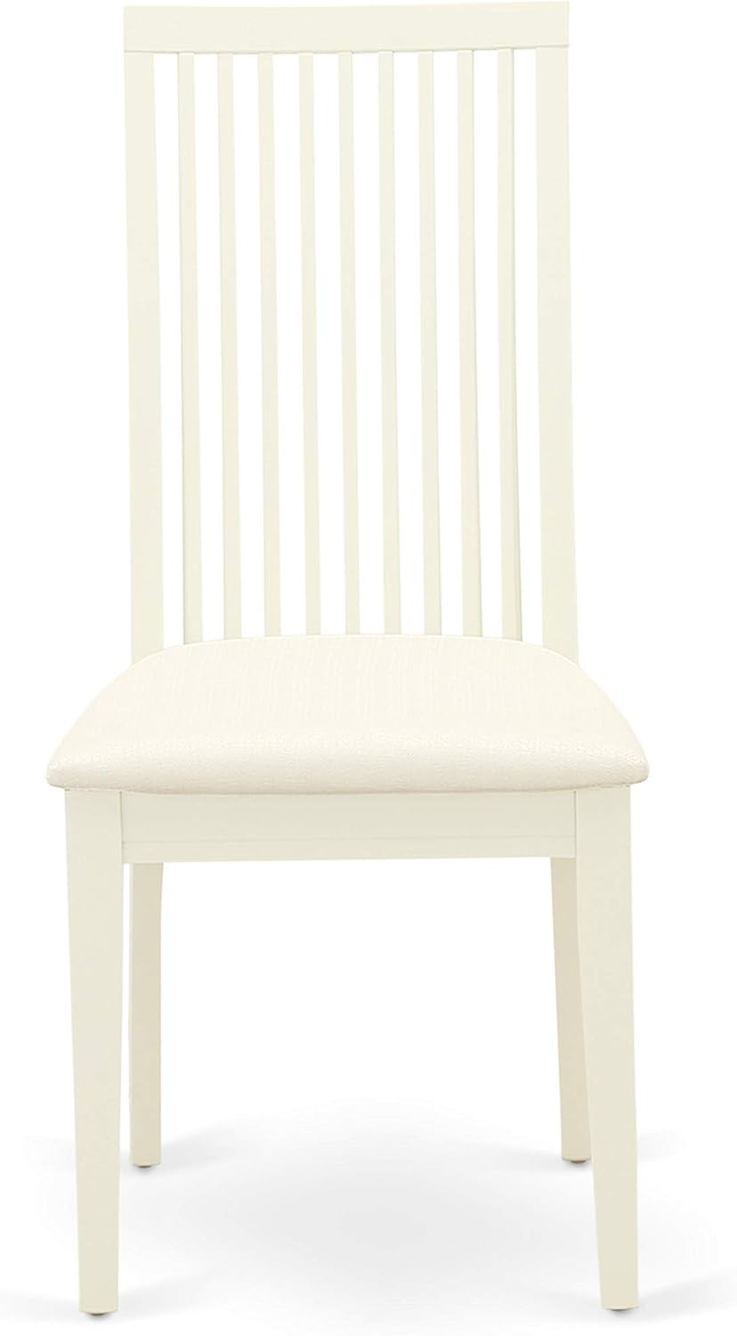 ANIP5-LWH-C 5 Piece Kitchen Table & Chairs Set Includes a round Dining Room Tabl