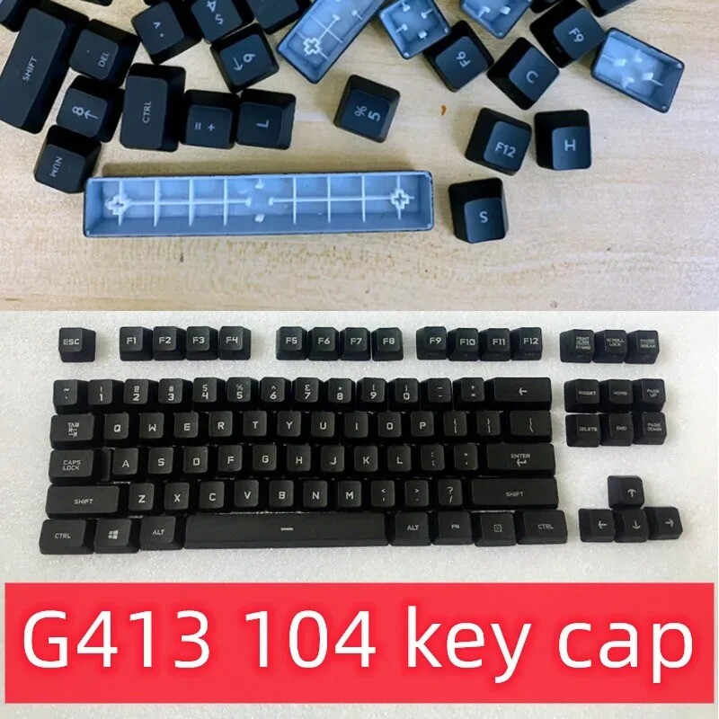 Replacement keycaps for Logitech G413 G412  Mechanical Gaming keyboard