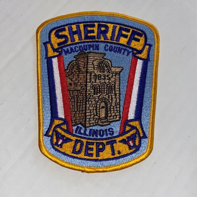 MACOUPIN COUNTY ILLINOIS IL SHERIFF POLICE PATCH