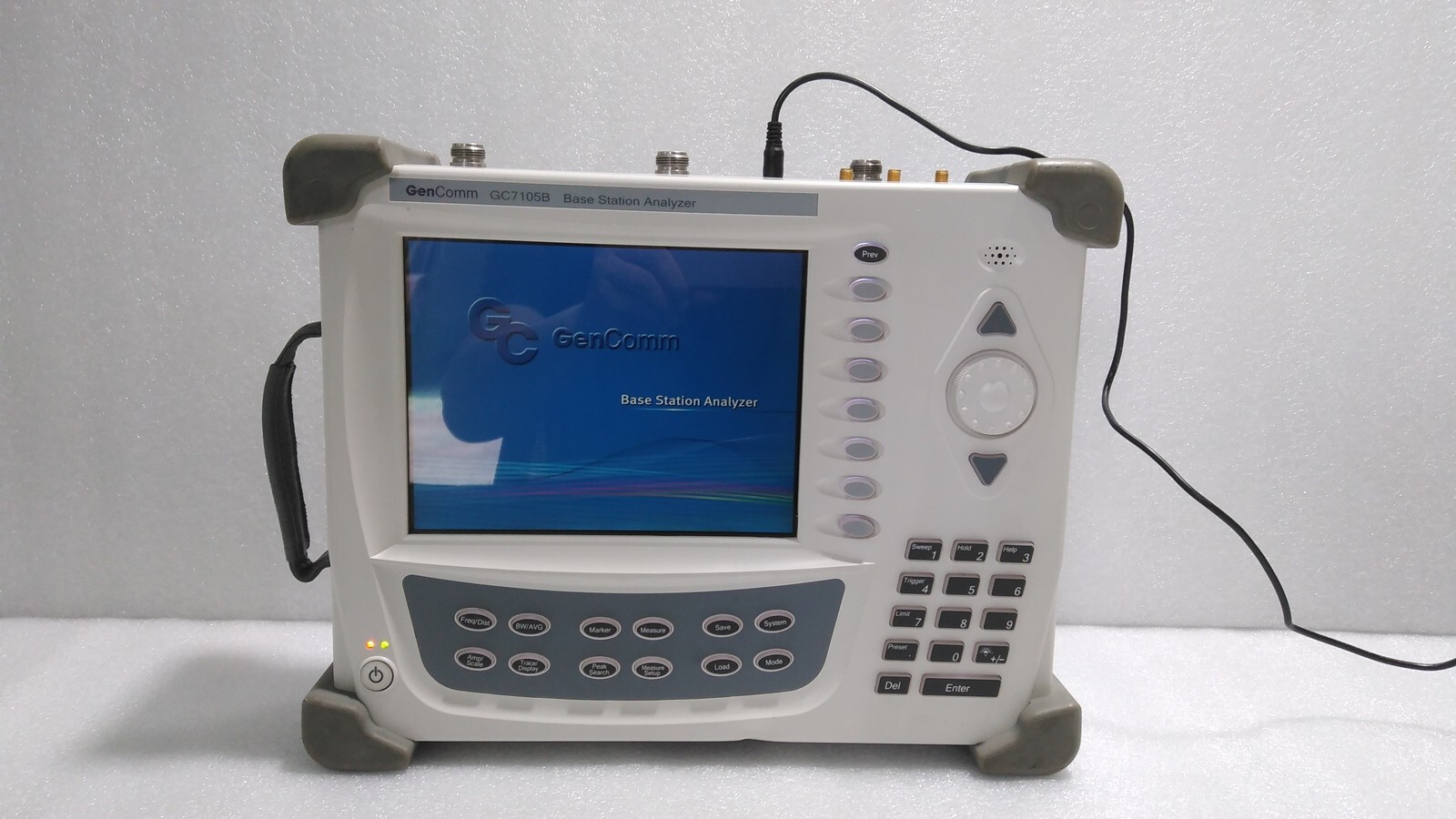 [Fail] GenComm / GC7106A / RF Analyzer, No AC Adapter Battery, Bad power contact