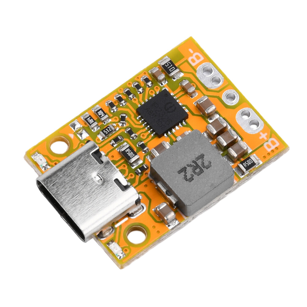 2S 3S Li-ion Battery Charging Module Type-C QC Fast Charging w/ Indicator Light