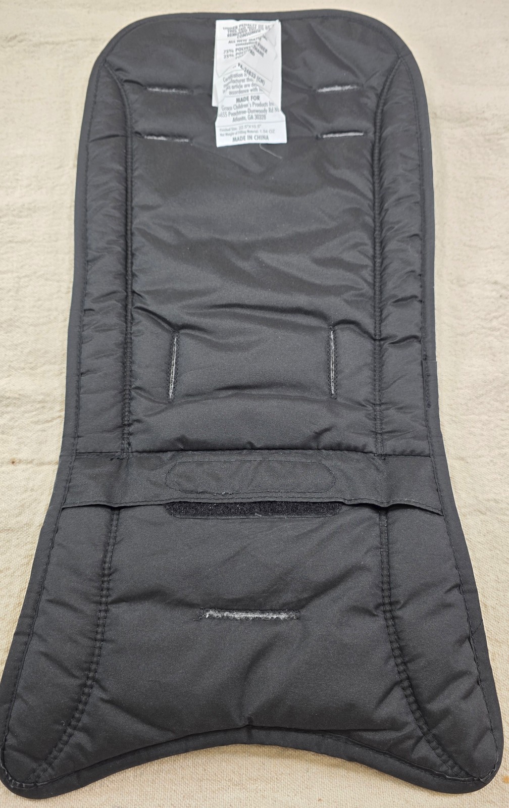 Graco Modes Jogging Stroller, 2017 or Universal Stroller Seat Liner Black Insert