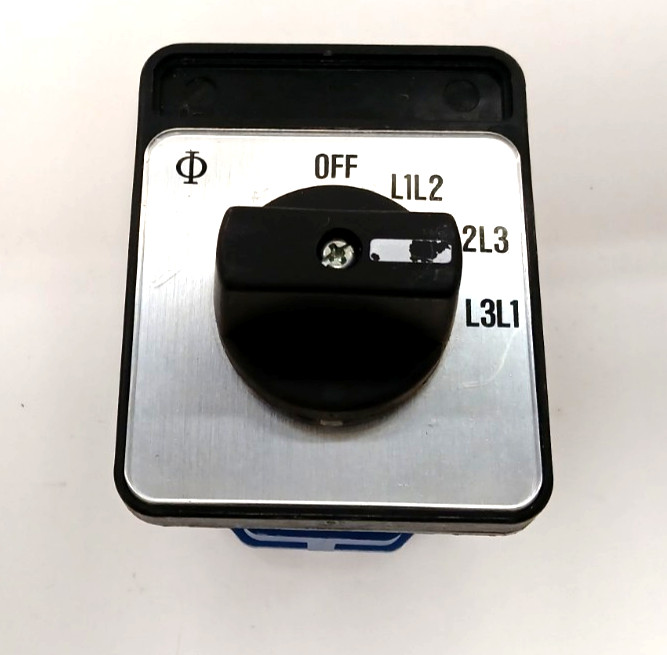 KRAUS & NAIMER VOLTMETER ROTARY CAM SWITCH A11 10A 500V MULTIPLE POSITIONS